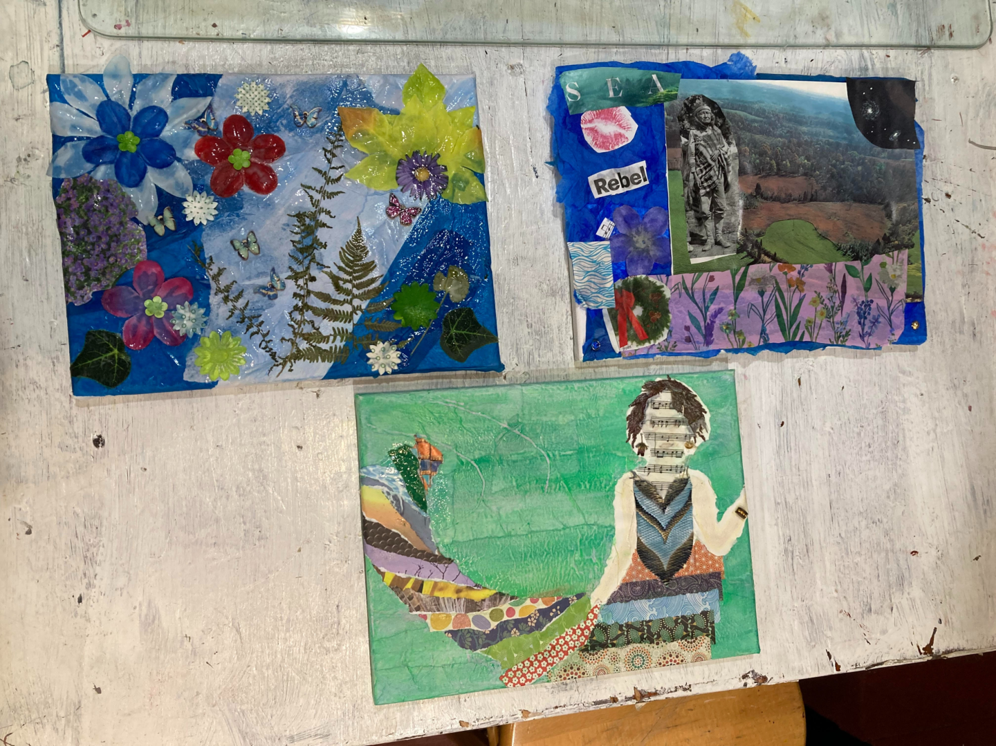 Mixed-Media Collage: From Loss to Gratitude with Dania Jones - Winter 1