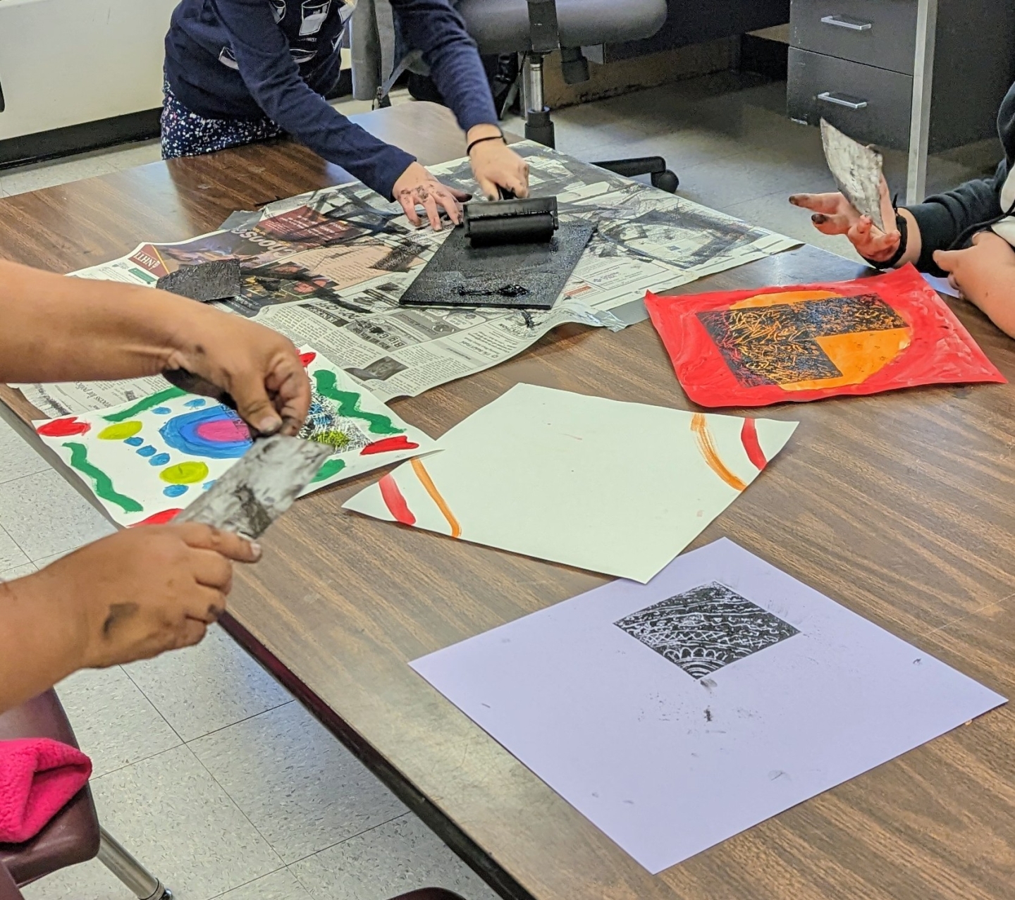 Intro to Mixed Media with Katy Rhodebeck (ages 7-9) - Winter 2