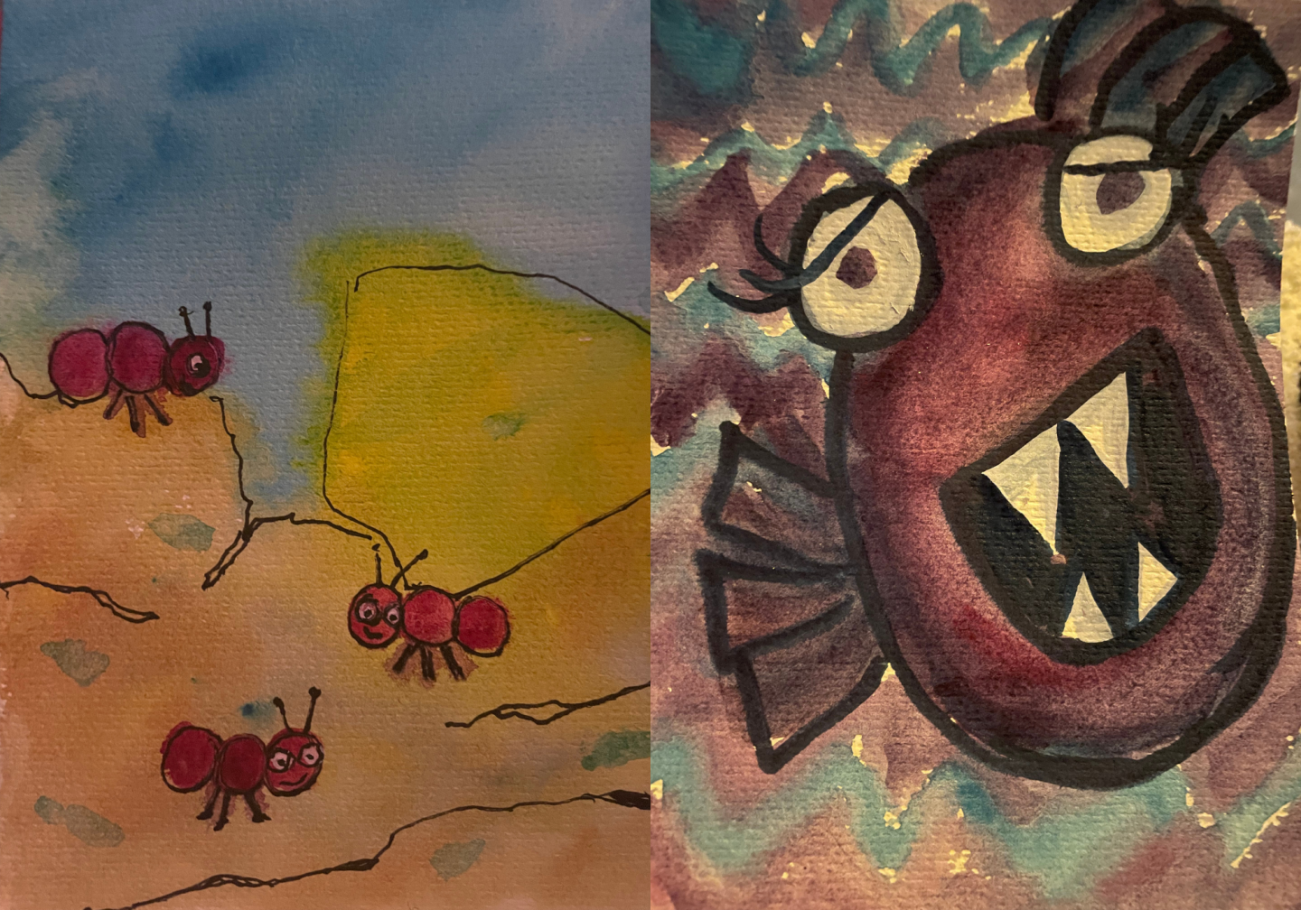 The Joy of Watercolor (ages 6-9) with Marie Gervacio - Spring 1 