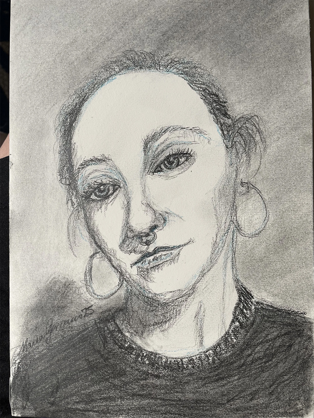 Easy Portrait Sketching for Beginners with Marie Gervacio - Spring 1