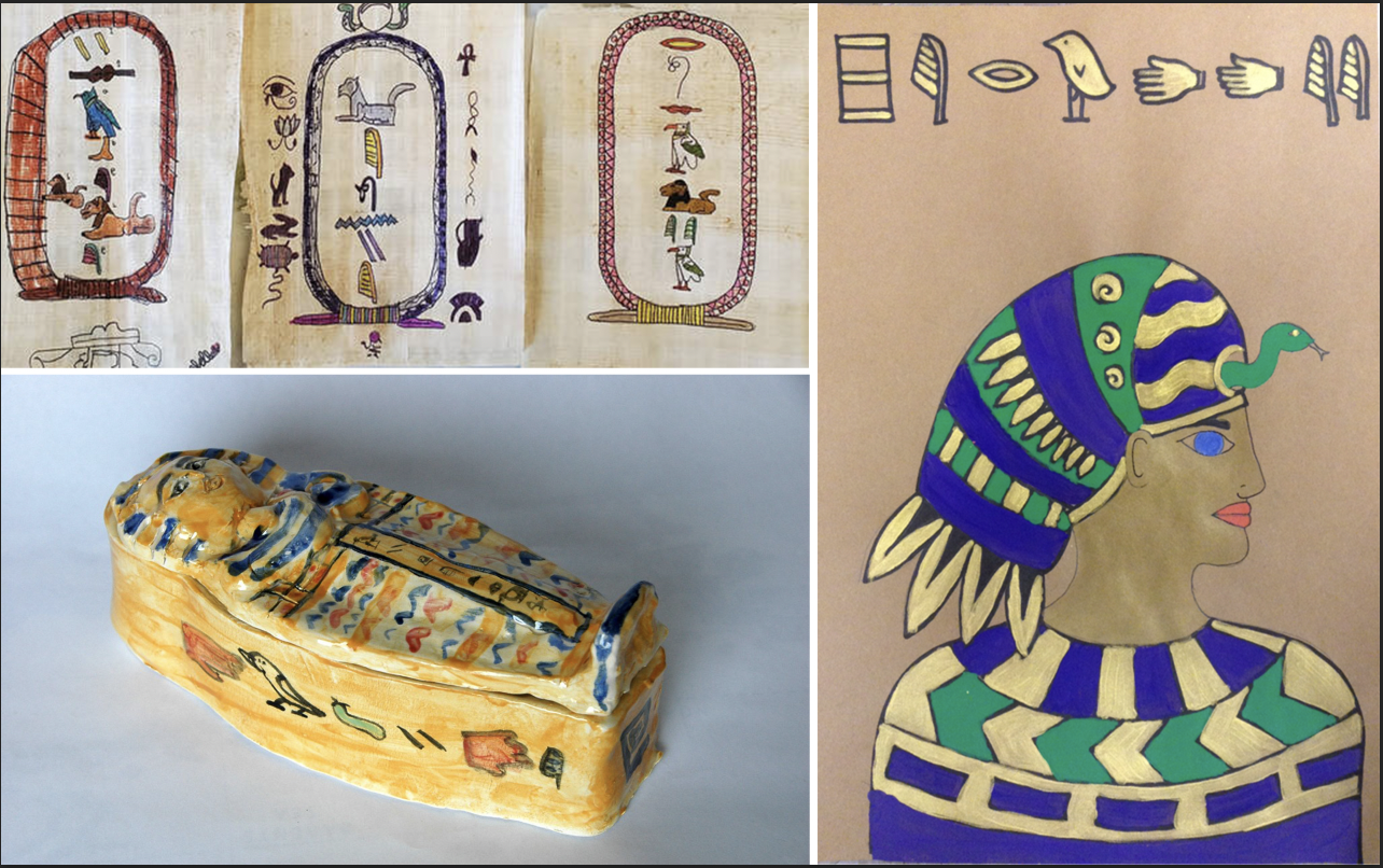 Exploring Art of Ancient Egypt for Ages 8-12 with Meagan Doffing - Spring 1