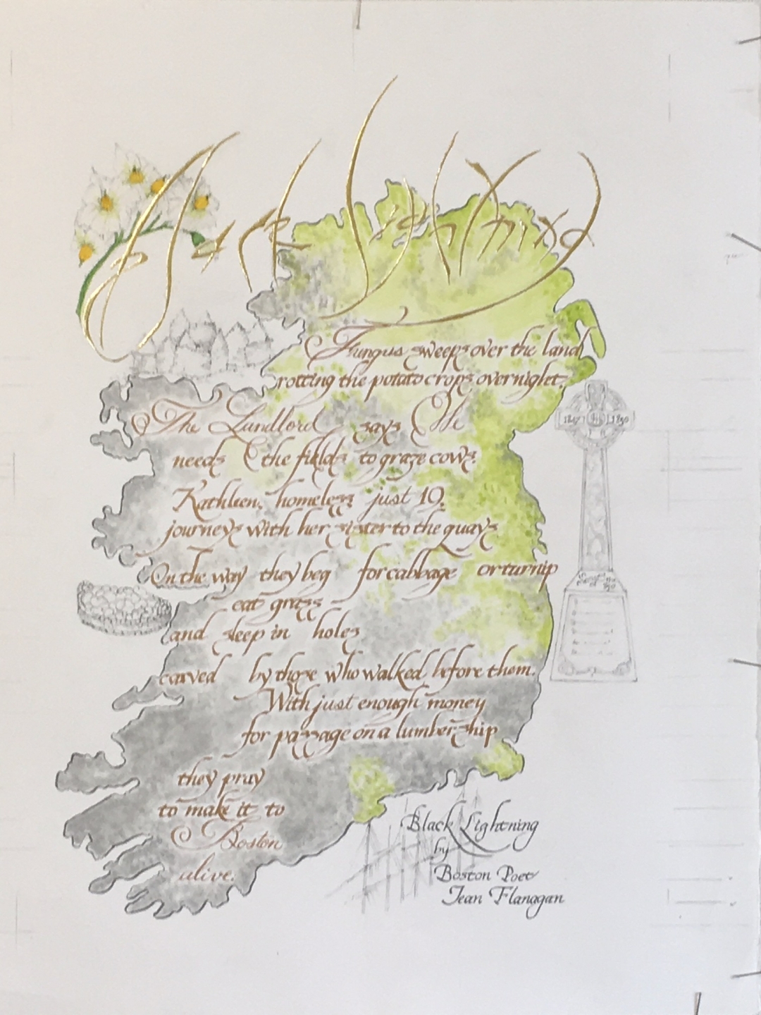 Intro to Calligraphy & Illuminated Letters with Suzanne Lee (Spring 2)