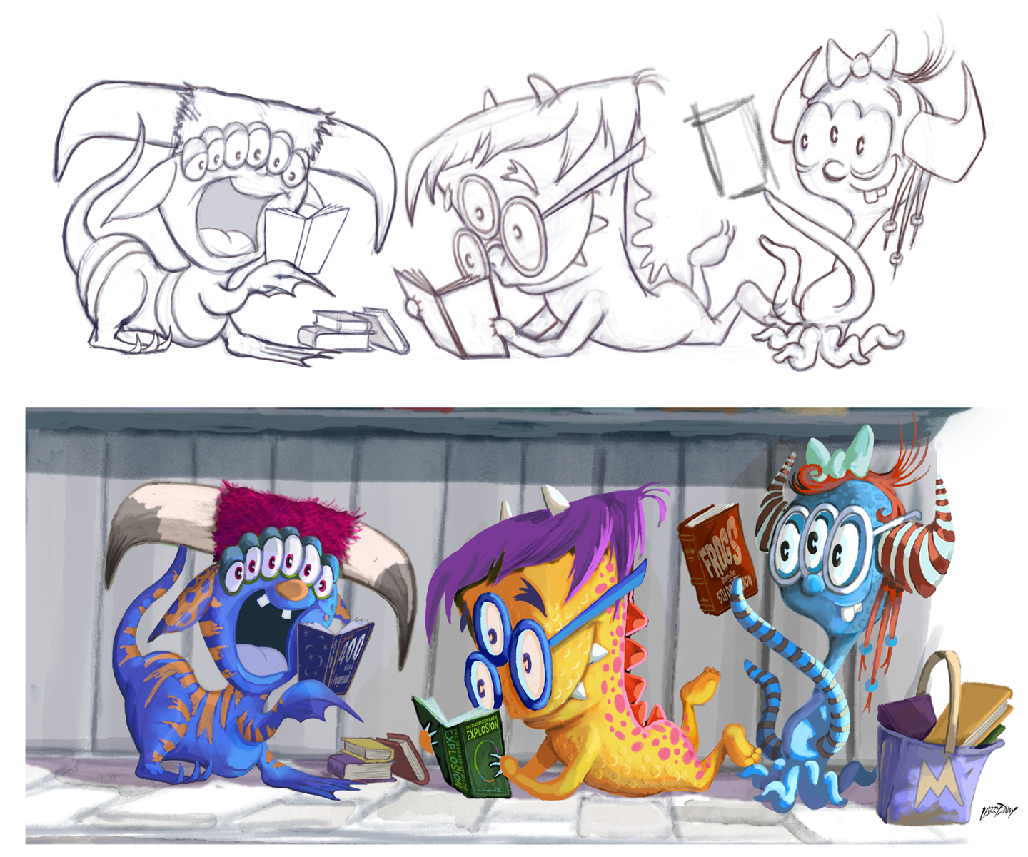 Let's Make Monsters (for ages 8-12) with Larry Daley - Summer