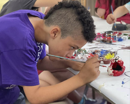 Kimball Jenkins Student Painting